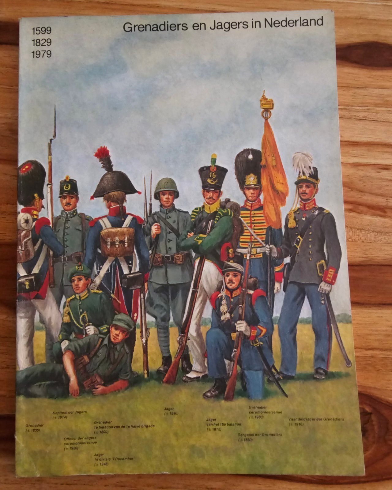 Grenadiers en Jagers in Nederland: 1599-1979, Boeken, Niet van toepassing, Ophalen of Verzenden, Zo goed als nieuw, Landmacht