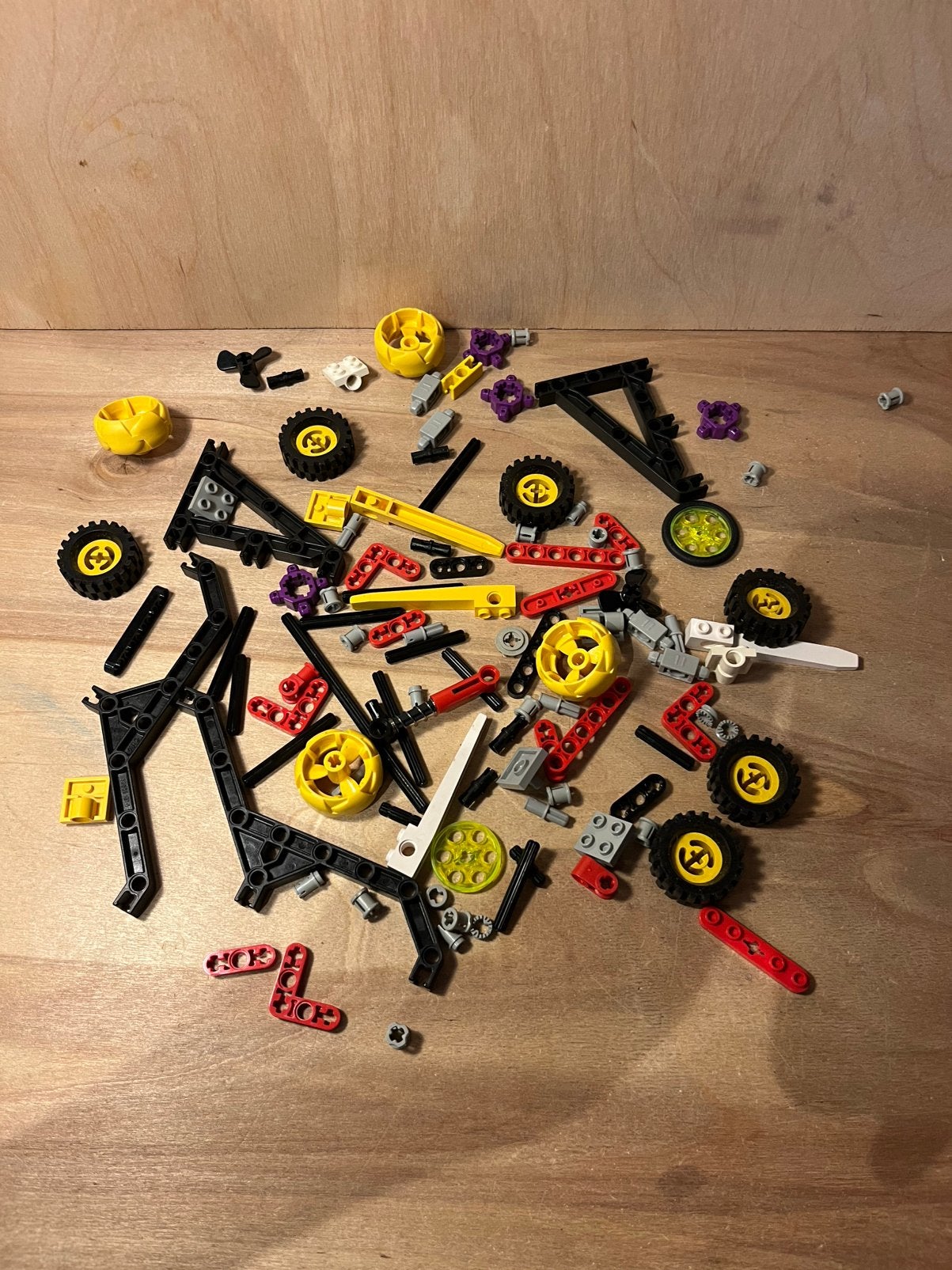 035 - Lego Partij/Lot Technic Onderdelen, Gebruikt, Lego, Ophalen of Verzenden, Technic