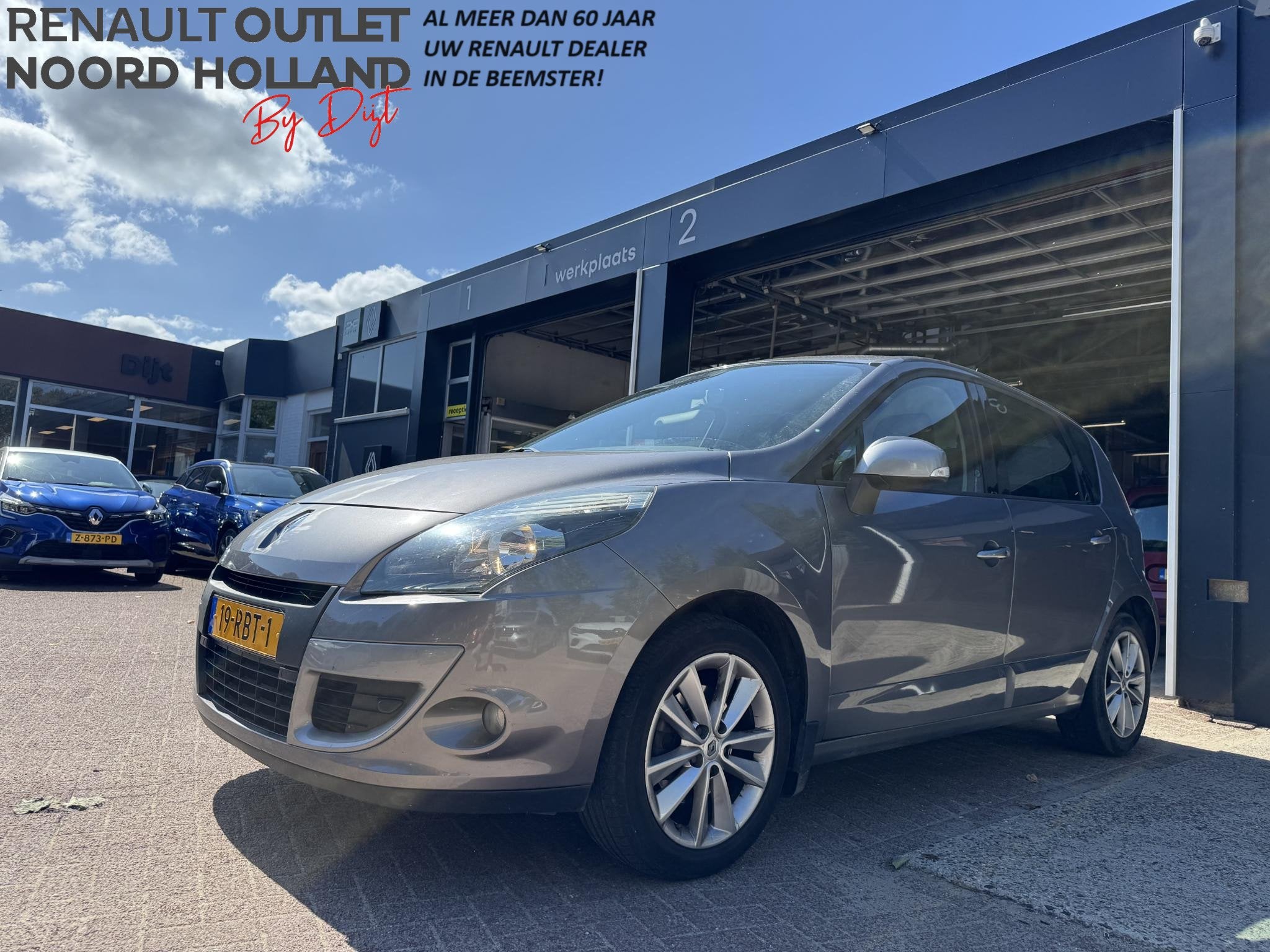 Renault Scénic 1.4 TCE Parisienne+Camera+Trekhaak!, Auto's, Voorwielaandrijving, Euro 5, Stof, 1295 kg