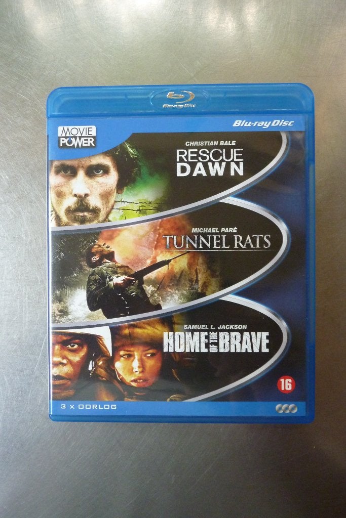 Rescue Dawn - Tunnel Rats - Home Of The Brave, Cd's en Dvd's, Blu-ray, Vanaf 16 jaar, Film, Actie, Ophalen of Verzenden