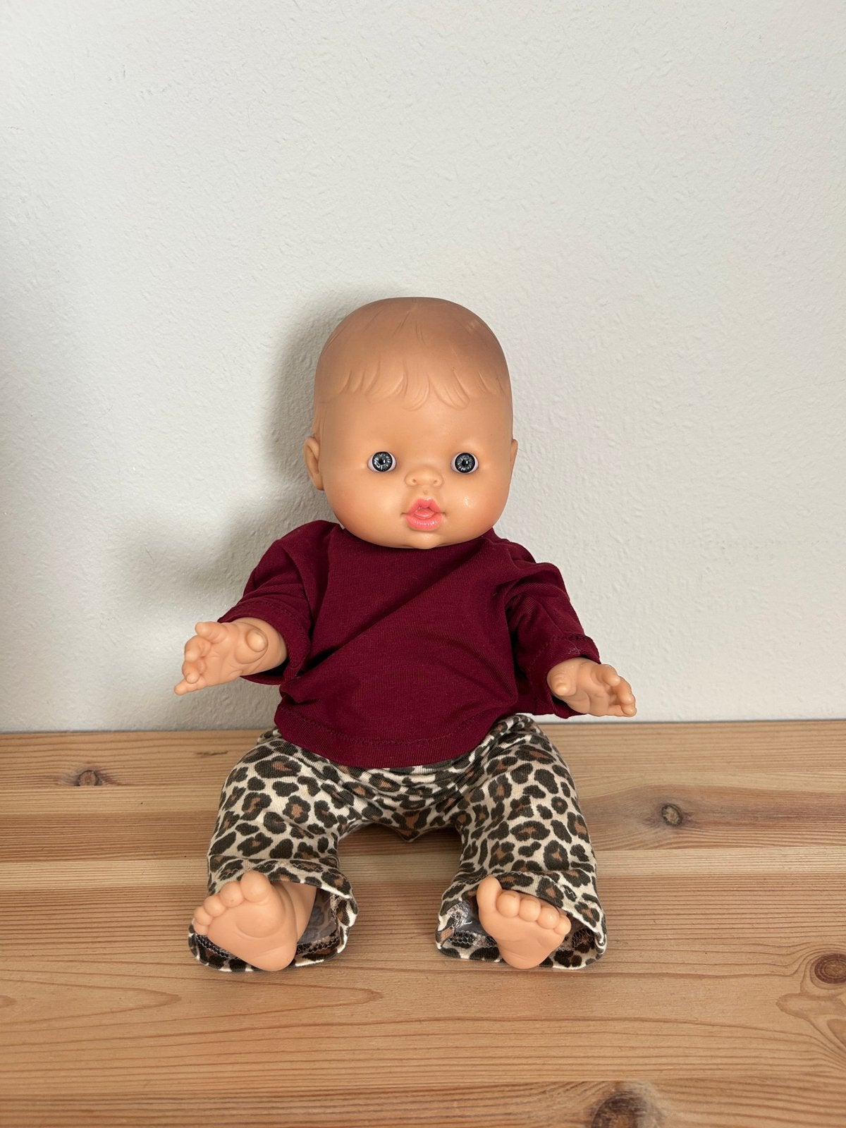 Paola Reina Gordi pop Albert (34cm) met extra kleertjes, Ophalen of Verzenden, Zo goed als nieuw, Babypop