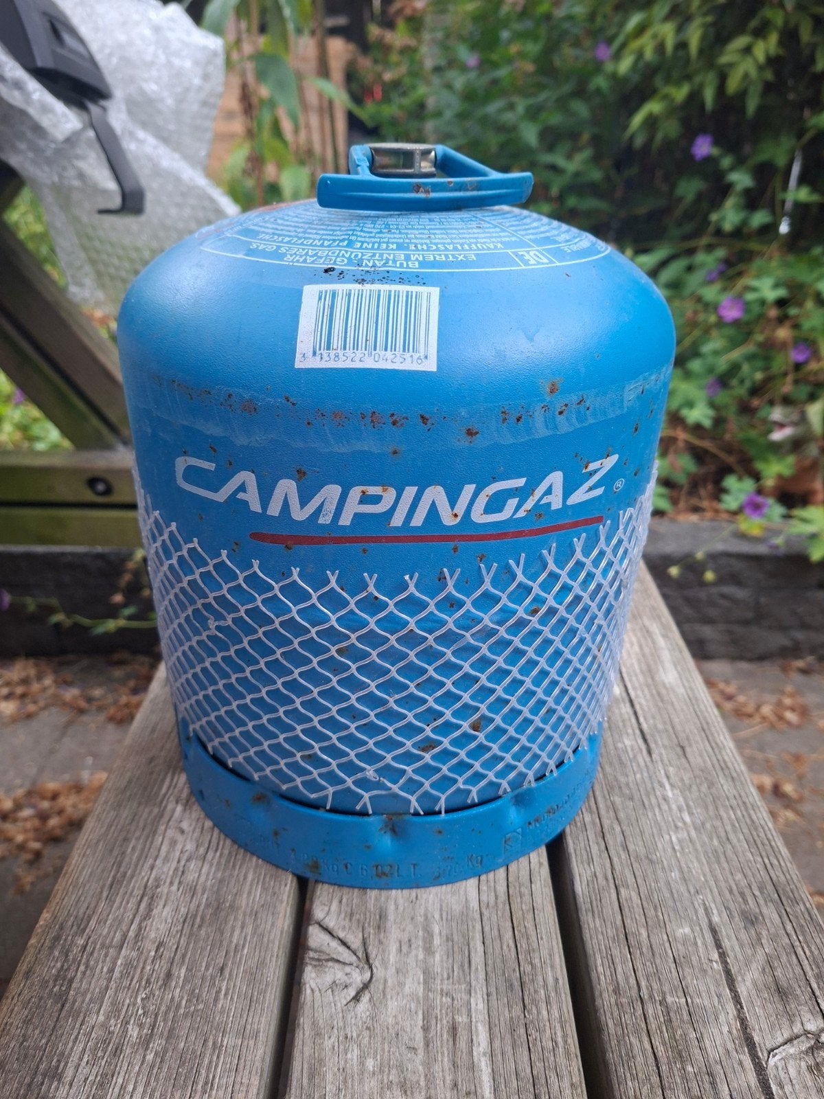 Lege Campingaz gasfles 2.75 kg, Caravans en Kamperen, Kampeeraccessoires, Ophalen