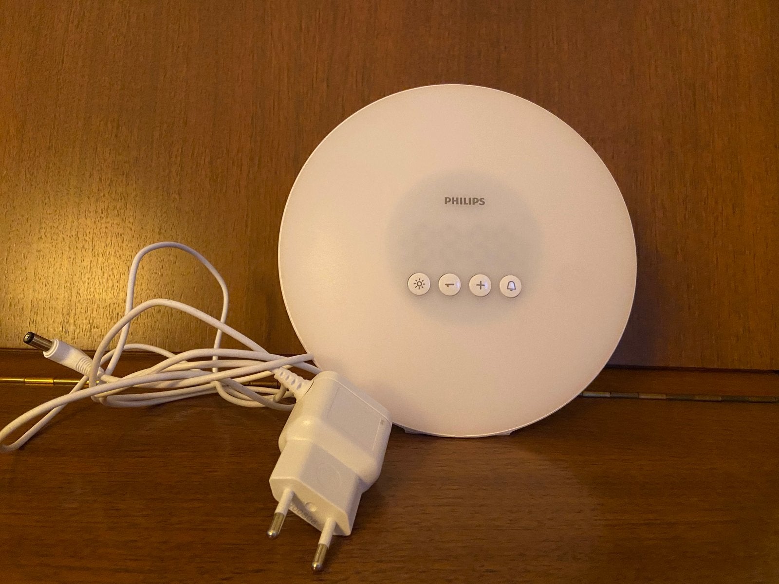 Philips Wake-up Light - Nauwelijks gebruikt, Ø 19 cm, Ophalen of Verzenden, Zo goed als nieuw, Digitaal