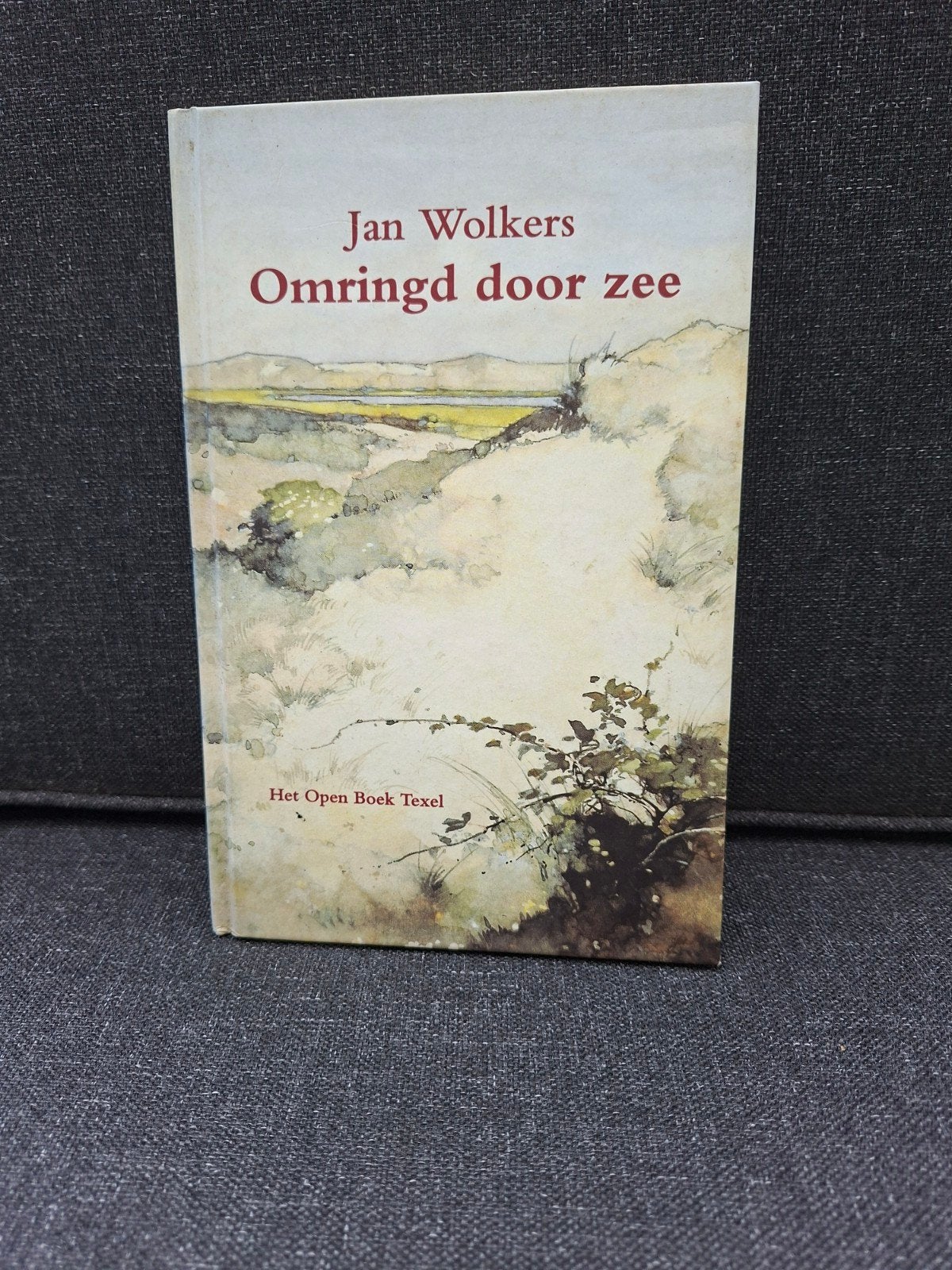 Gesigneerd boek: Jan Wolkers-Omringd door zee (Texel, 2001), Ophalen of Verzenden, Gelezen, Jan Wolkers, Nederland
