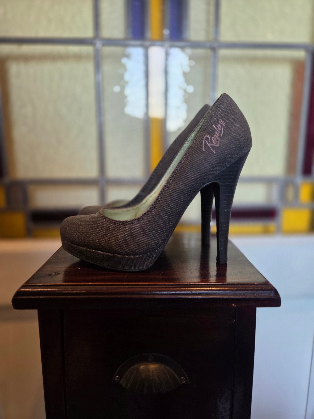 Replay pumps maat 37 - Zo goed als nieuw, Replay, Ophalen of Verzenden, Zo goed als nieuw, Pumps