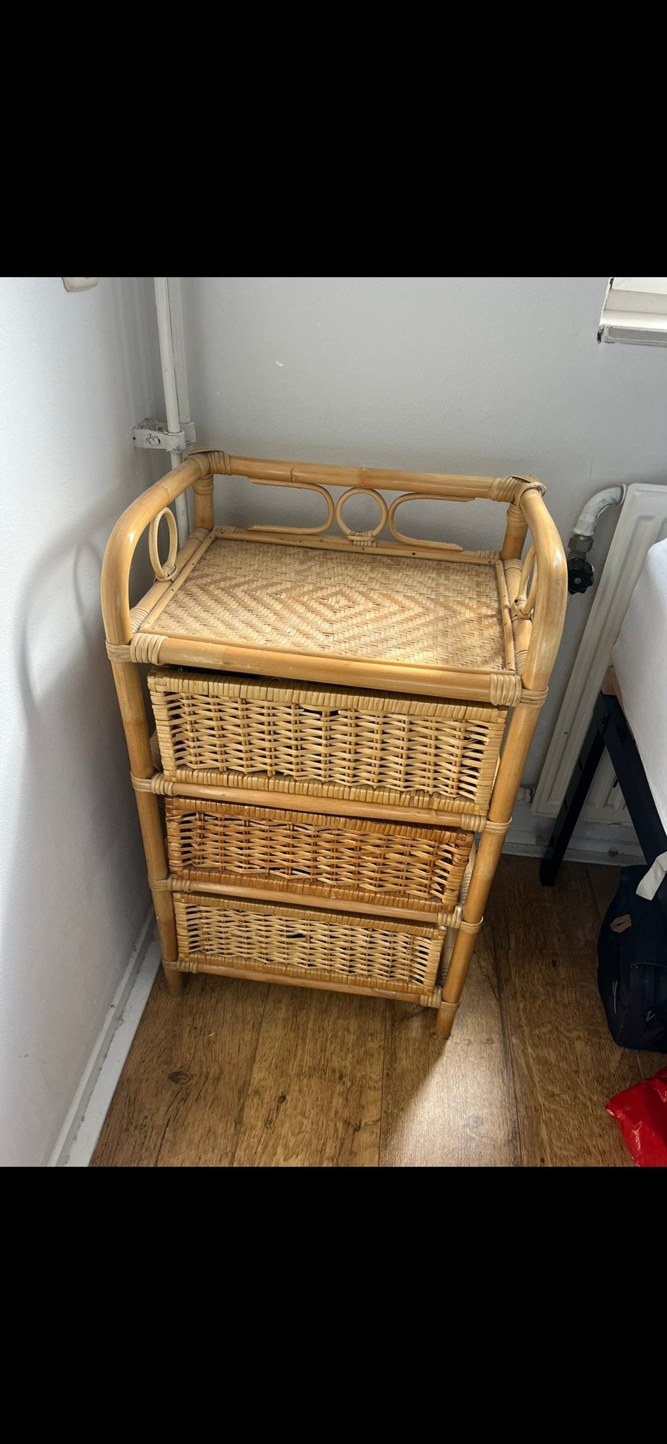 Rotan ladekast met 3 lades, Ophalen of Verzenden