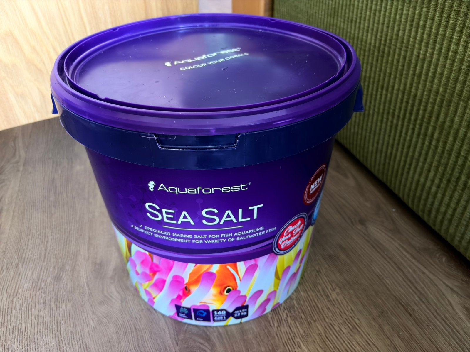 Aquaforest Sea Salt 15kg, Huis en Inrichting, Emmers, Ophalen, Zo goed als nieuw, Kunststof