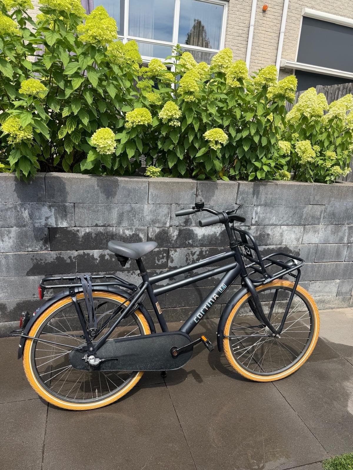 Cortina U4 kinder Transportfiets - Mat Zwart -, Overige merken, Terugtraprem, Gebruikt, Versnellingen