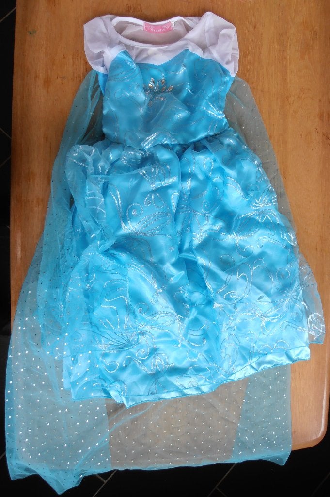 Frozen jurk Elsa maat 134, Ophalen of Verzenden, Nieuw, 134 t/m 140, Meisje