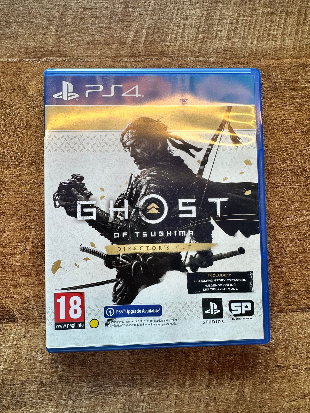 Ghost of Tsushima Director's Cut PS4 (PS5 Upgrade), Spelcomputers en Games, Games | Sony PlayStation 4, Avontuur en Actie, Online
