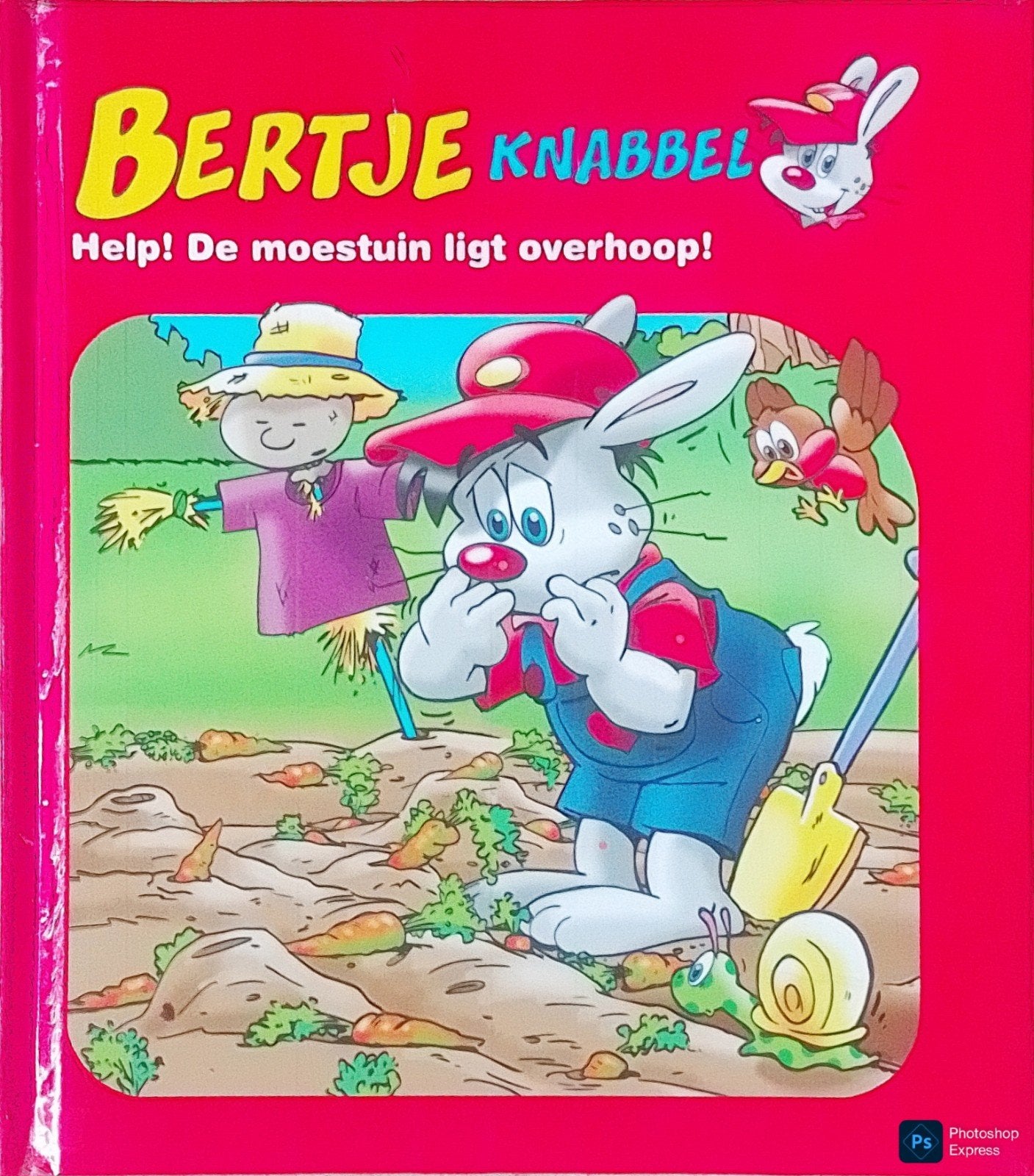 Bertje Knabbel Help! De Moestuin Ligt Overhoop!, Gelezen, Fictie algemeen, Jongen of Meisje, Jan Ivens.