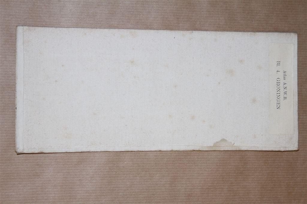 Oude stafkaart - Gronngen - 1925, Boeken, Gelezen, Ophalen of Verzenden, Landkaart, 1800 tot 2000