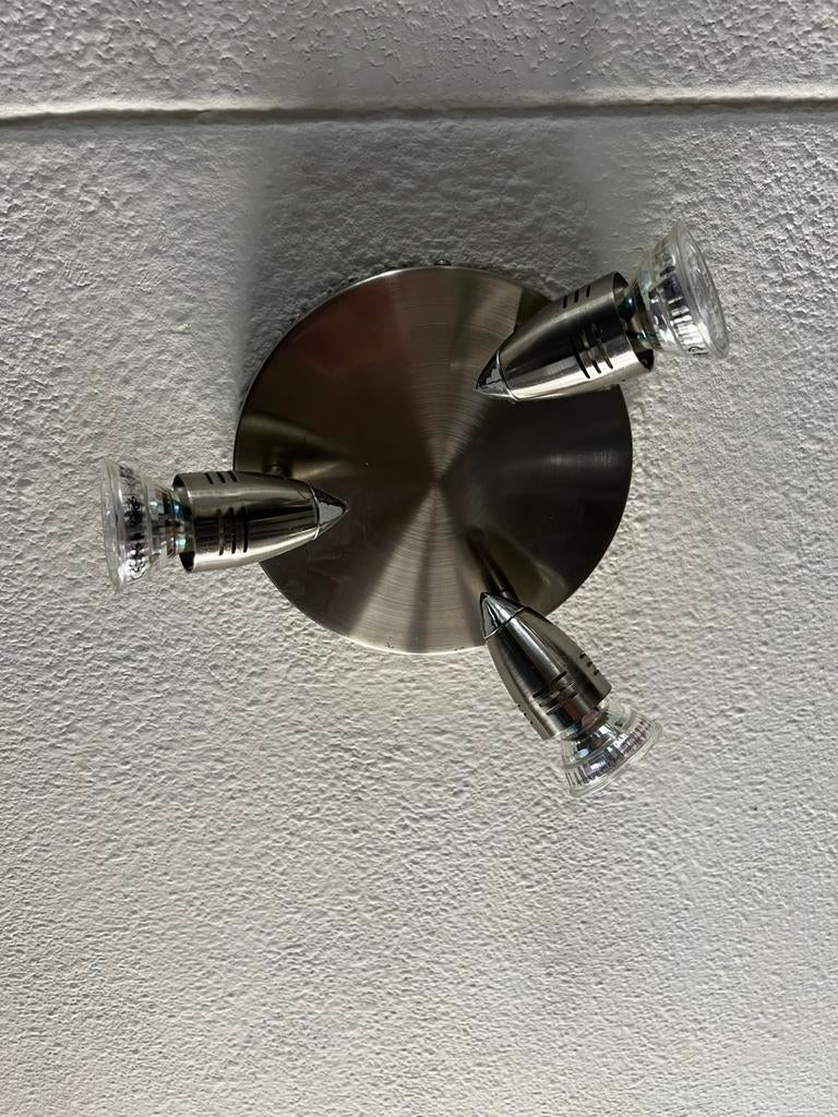 Lamp, Ophalen, Zo goed als nieuw, Metaal of Aluminium