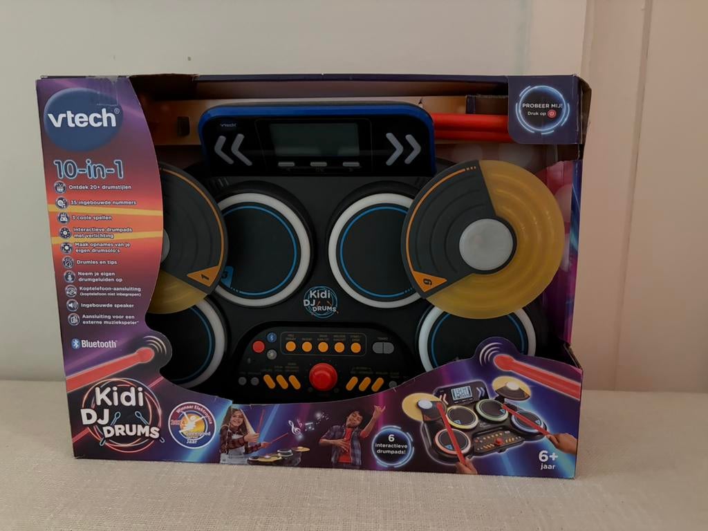 Vtech Kidi Dj drums (Nieuw in doos), Ophalen, Nieuw