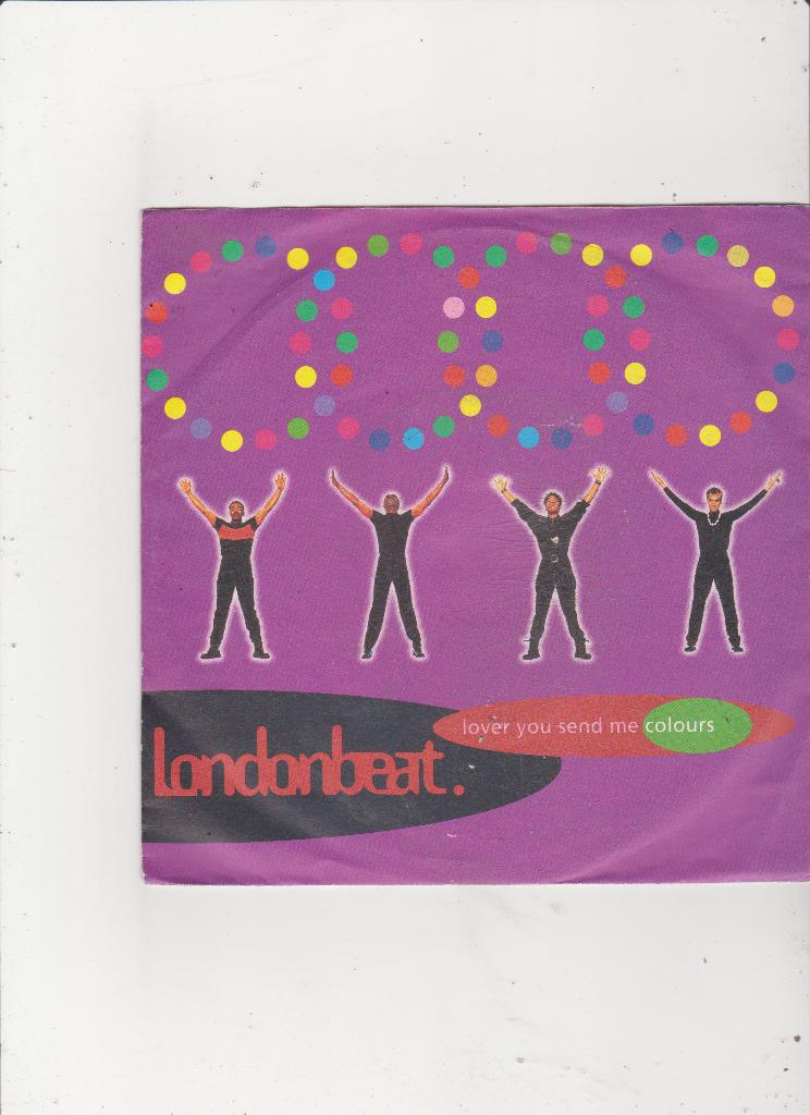 7" Single Londonbeat - Lover you send me colours, Gebruikt, 7 inch, Single, Dance