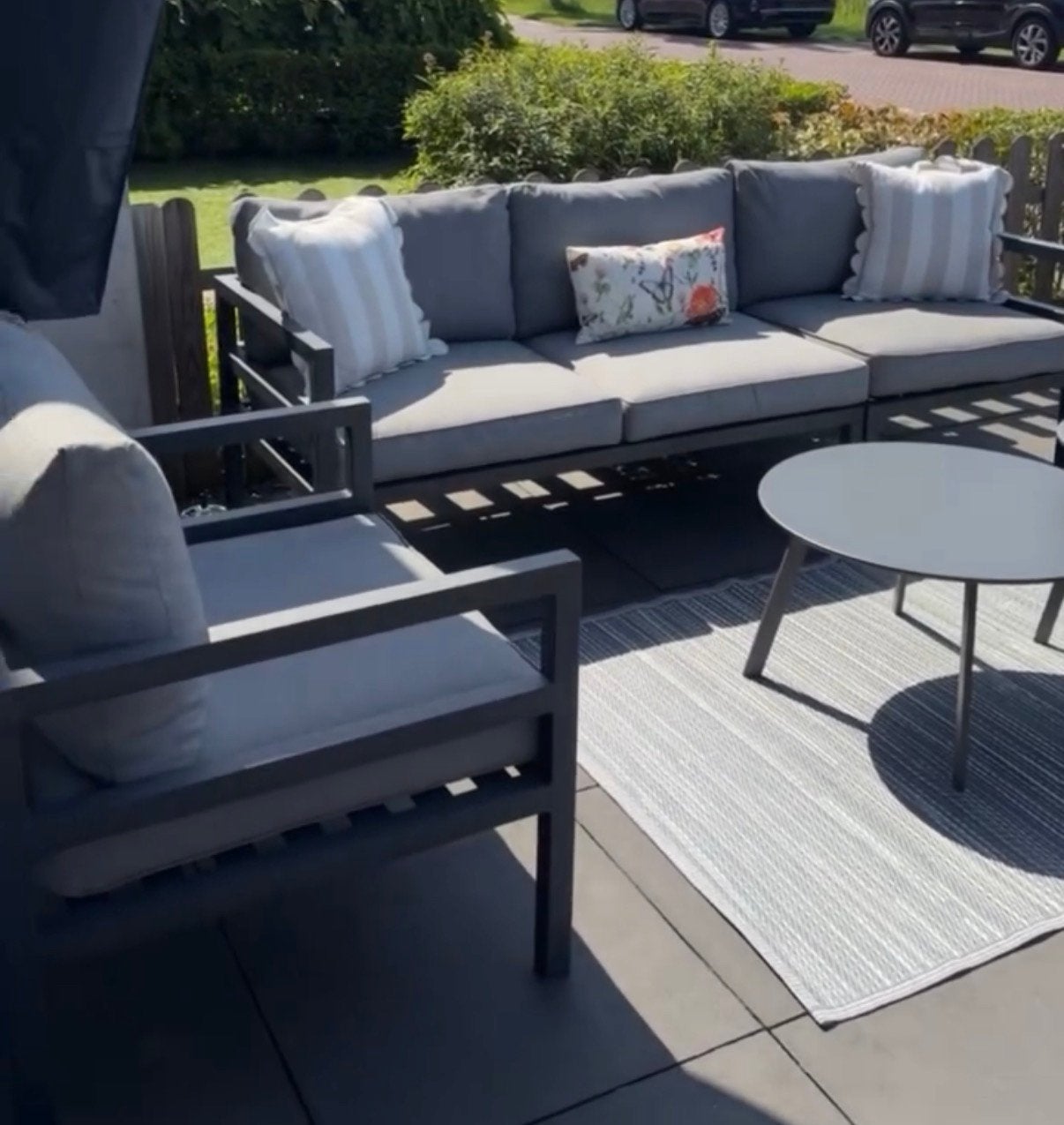 Mooie Life-Style loungeset – zeer nette staat!, Tuin en Terras, Ophalen, Zo goed als nieuw, Kunststof