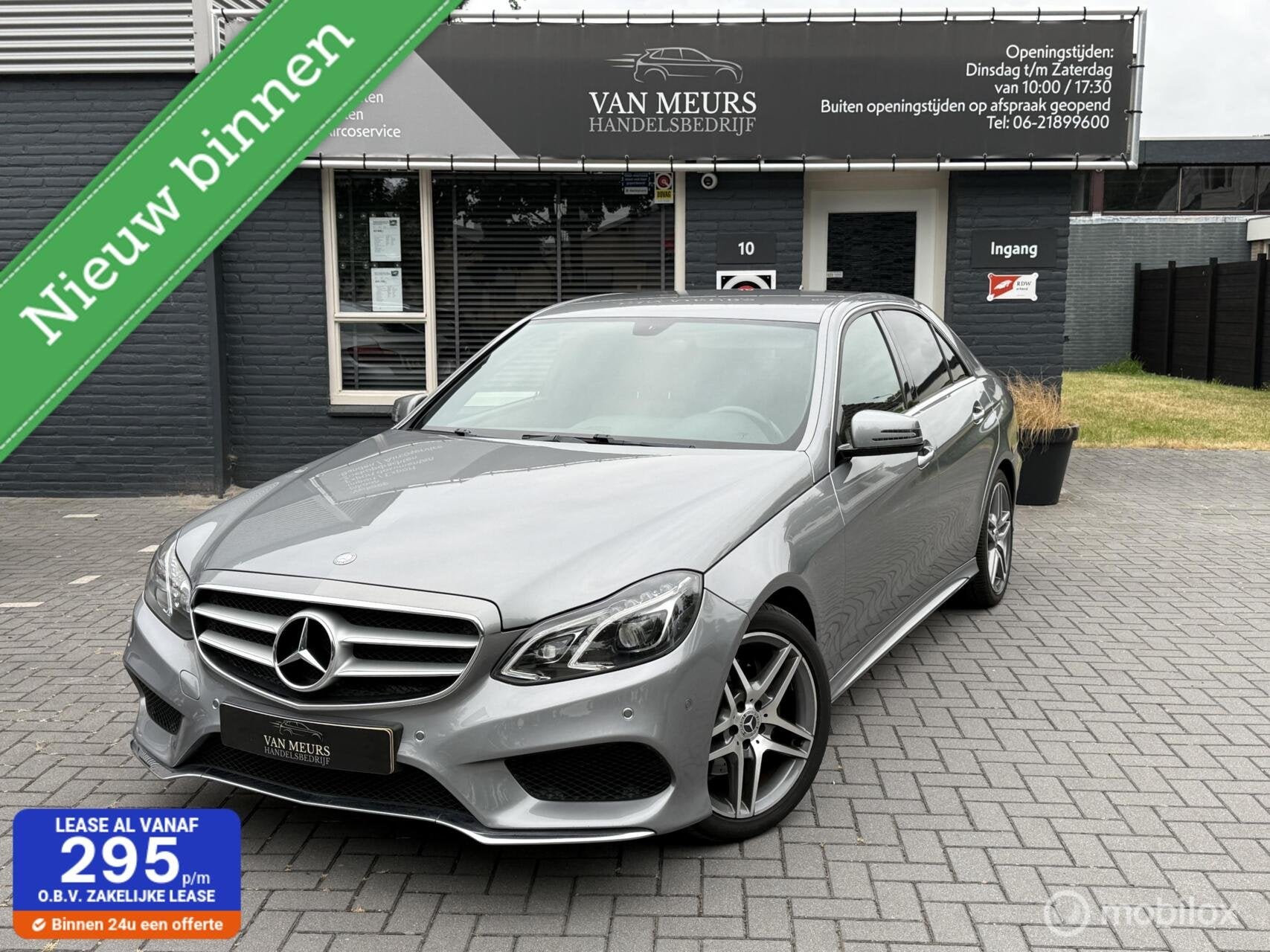 Mercedes E-klasse 300 BlueTEC HYBRID Lease Edition, amg pakk, Auto's, Euro 5, Achterwielaandrijving, Gebruikt, Zwart