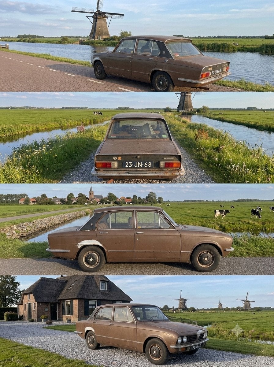 Triumph Dolomite HL, Automaat, Achterwielaandrijving, Bruin, Triumph