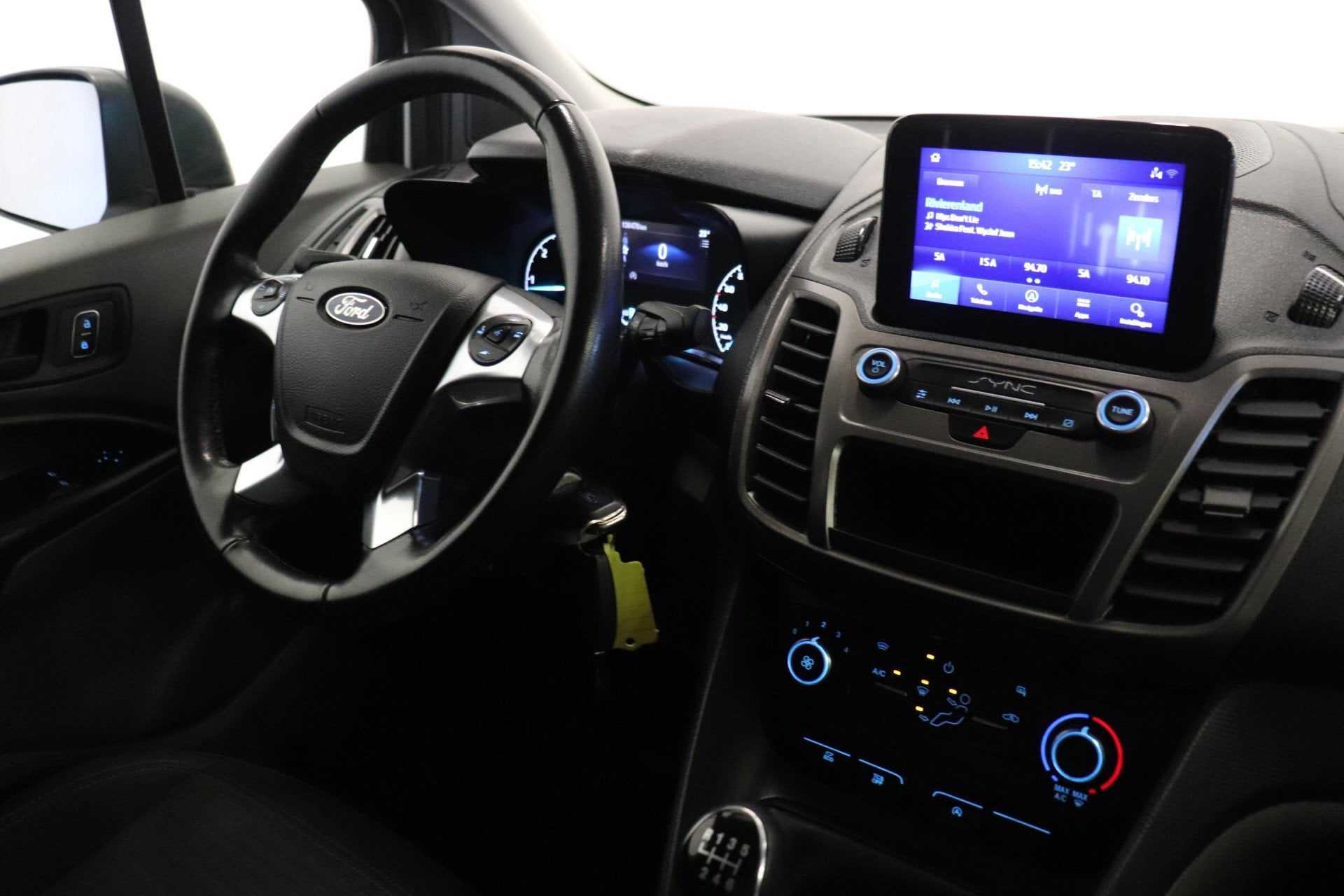 Ford Transit Connect 1.5 EcoBlue 100PK EURO 6 - Airco - Navi, Voorwielaandrijving, Dealer onderhouden, Gebruikt, 4 cilinders