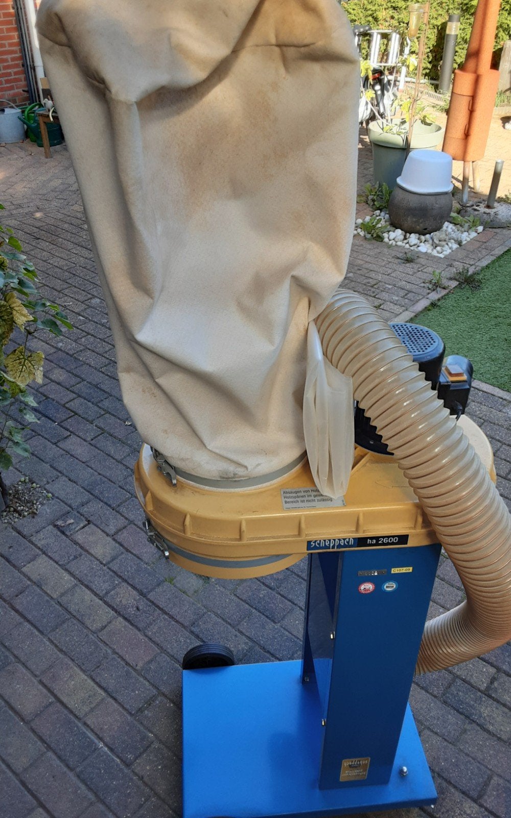 stofafzuiging voor hout voor houtbewerkingsmachines  SCHEPPA, Doe-het-zelf en Verbouw, Ophalen, Afzuiger