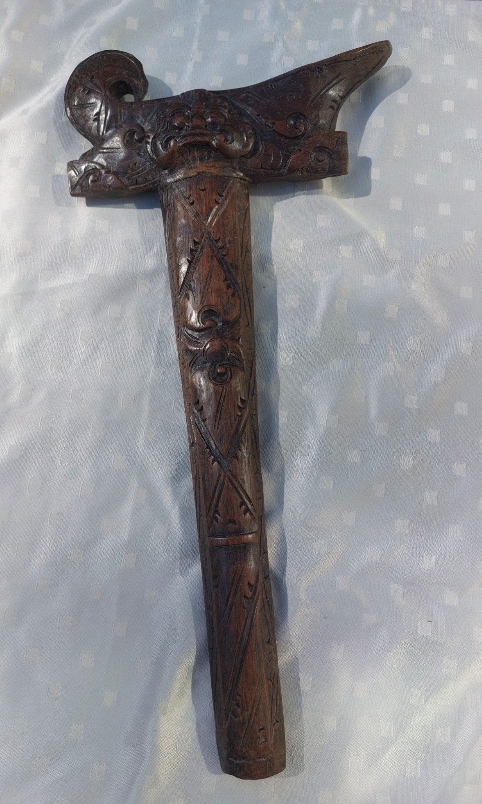 Krishouder, hout, Indonesië, Antiek en Kunst, Kunst | Beelden en Houtsnijwerken, Ophalen of Verzenden