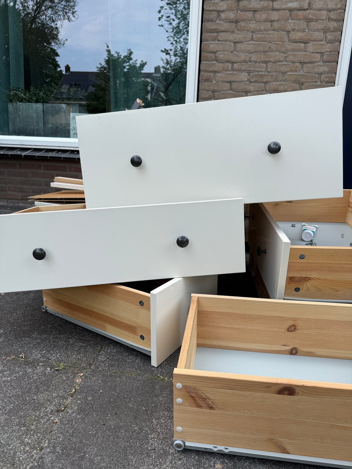 Hemnes ikea lades. Ziet er nog top uit! Alleen lades!, Ophalen, 5 laden of meer, Zo goed als nieuw, Minder dan 100 cm