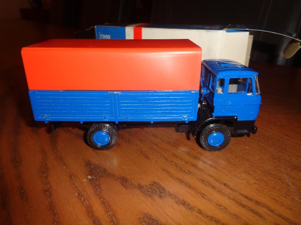 Lion toys Daf 2300 moterwagen, Hobby en Vrije tijd, Ophalen of Verzenden, Zo goed als nieuw, Bus of Vrachtwagen, Lion Toys