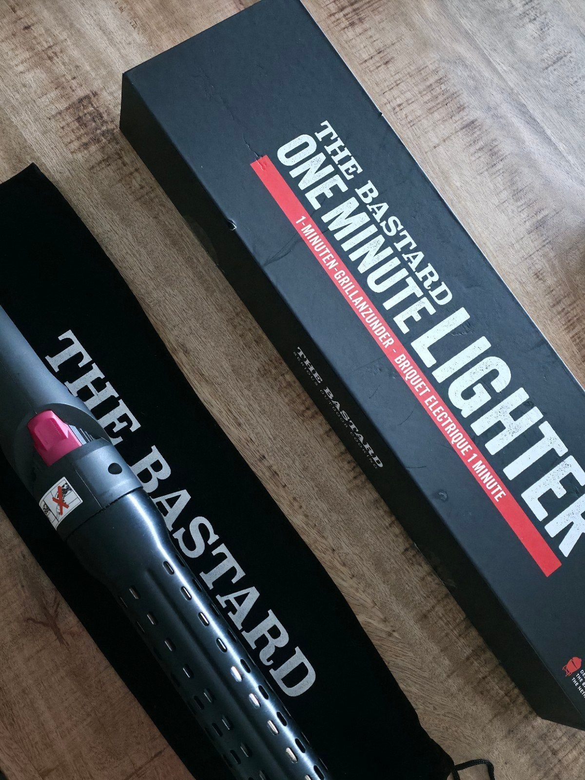 The Bastard one minute lighter - elektrische grill aansteker, Ophalen of Verzenden, Zo goed als nieuw, The bastard