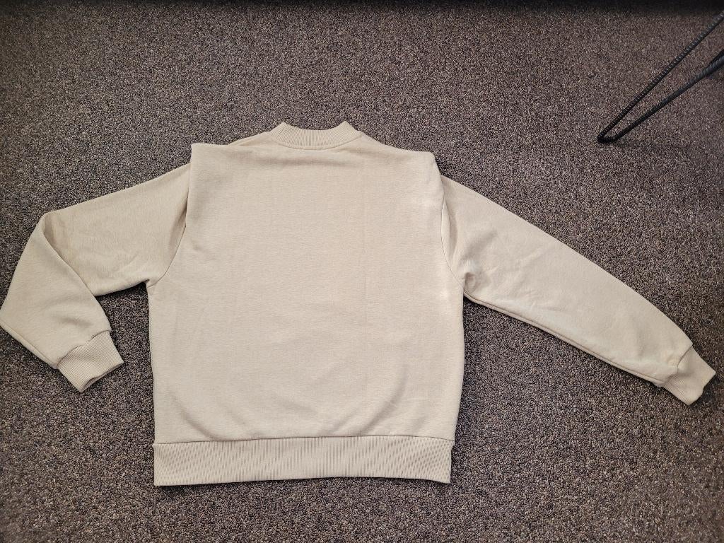 Loavies sweater met schoudervulling / maat L / zgan, Beige, Maat 42/44 (L), Ophalen of Verzenden, Loavies
