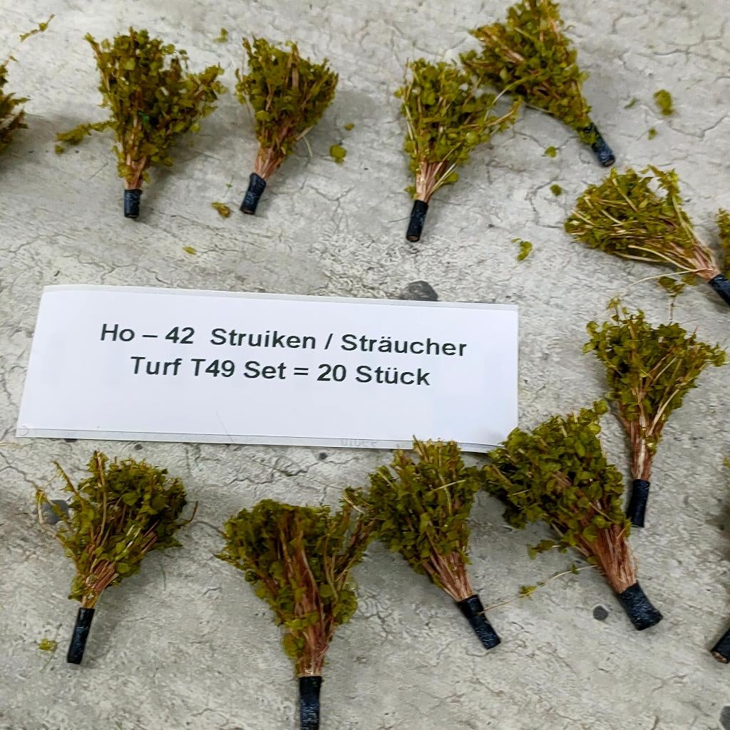 modeltrein Ho – 42 Struiken T49, Gelijkstroom, Natuur, Nieuw, Ophalen of Verzenden
