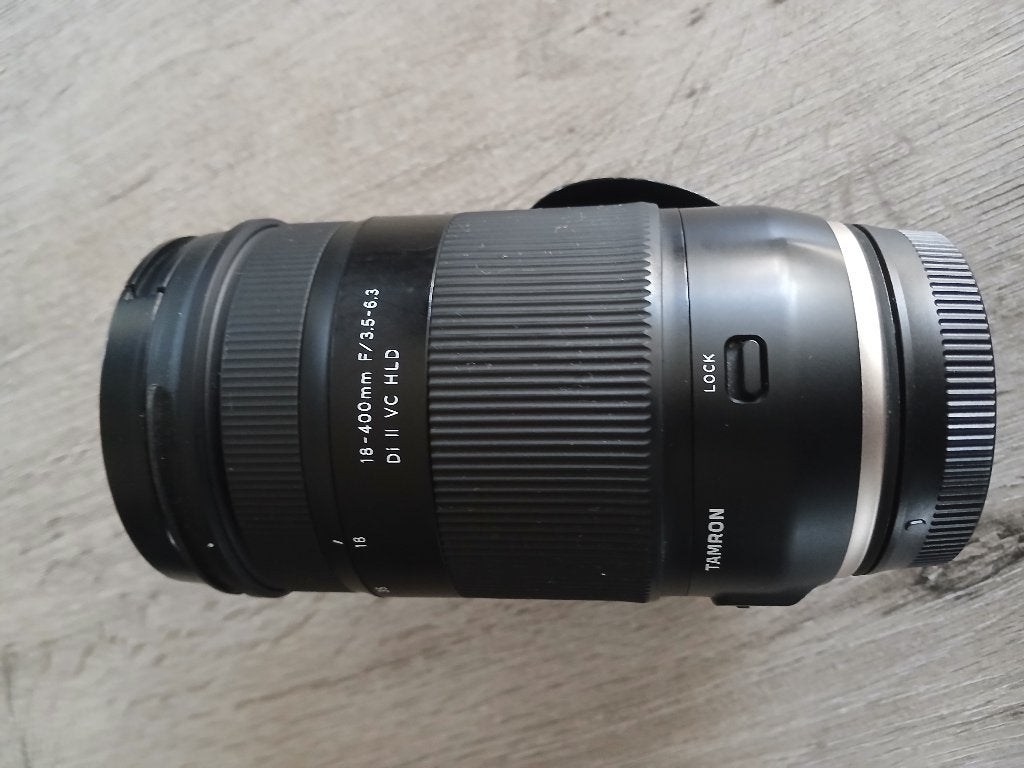 Tamron 18-400 1:3.5-6.3 Di ll VC HLD, Gebruikt, Tamron, Handmatige focus, Canon EF