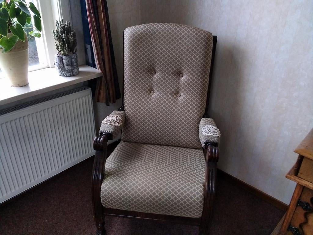 1senioren fauteuil, Ophalen, Gebruikt, 75 tot 100 cm, 50 tot 75 cm