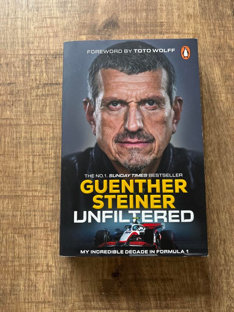 Guenter Steiner Unfiltered - My Incredible Decade in F1, Ophalen of Verzenden, Zo goed als nieuw, Algemeen