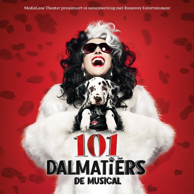 Prachtige 1e Rang tickets Musical 101 Dalmatiërs   Gouda, Tickets en Kaartjes, Drie personen of meer, December, Arrangement