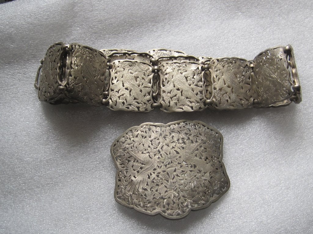 Oud antiek Indonesische ceinture riem 90cm lees beschrijving, Ophalen, Indonesische, Zo goed als nieuw, Overige kleuren