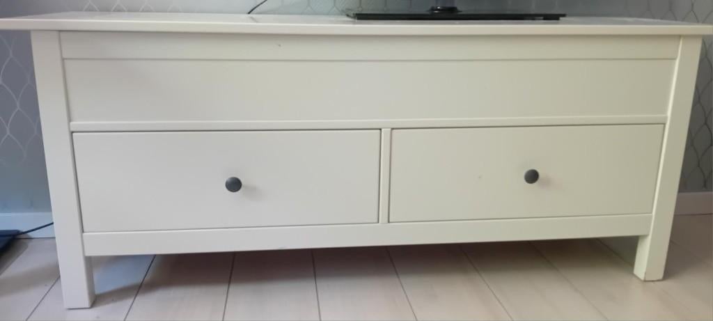 IKEA HEMNES kast met klepbak, Huis en Inrichting, Kasten | Dressoirs, Ophalen, Gebruikt, 100 tot 150 cm, 25 tot 50 cm