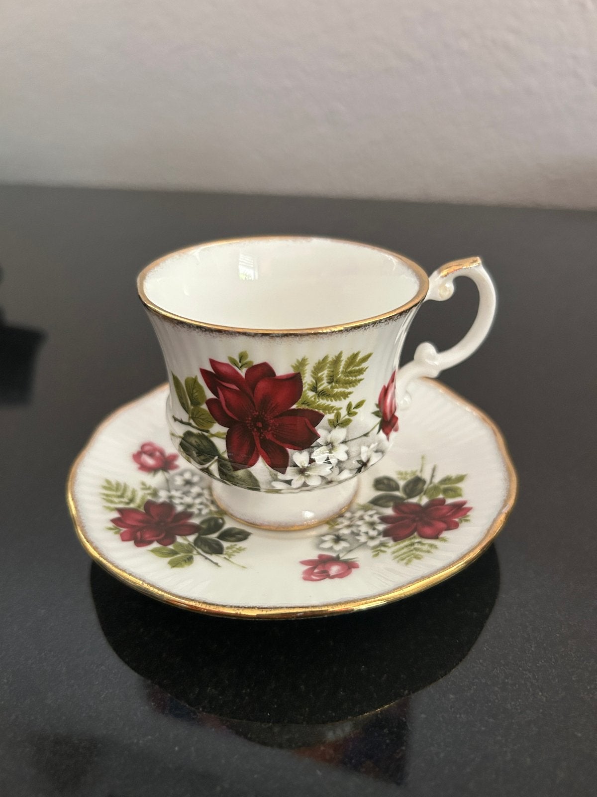 Vintage Royal Albert Porseleinen Kop en Schotel, Ophalen