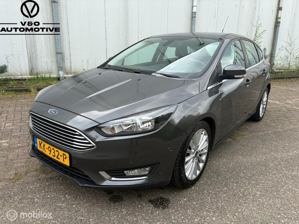 Ford Focus 1.0 Titanium | Nieuwe Distributieriem, Auto's, Gebruikt, Origineel Nederlands, 3 cilinders, Automatische klimaatregeling
