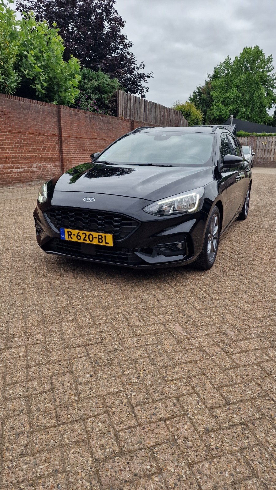 Ford Focus Wagon 1.0 ST line Business 125pk 2019 Zwart, Auto's, 1283 kg, Zwart, 66 €/maand, Focus