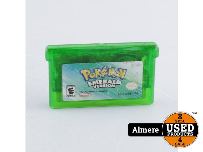 Gameboy Pokemon Emerald US Los, Nintendo, Zo goed als nieuw, Support@nintendo.com, 11-1 Hokotate-cho, Kamitoba, Minami-ku
Kyoto 601-8501
Japan