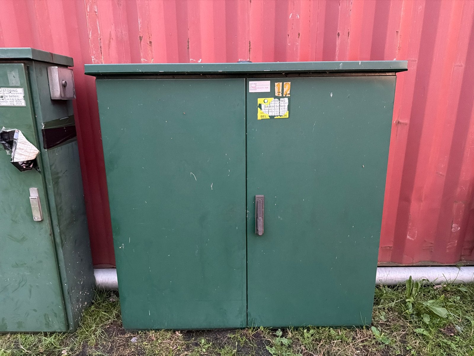 RVS Groepenkast / Verdeelkast / Buitenkast / Straatkast, Ophalen, Gebruikt, Overige merken, Groepenkast