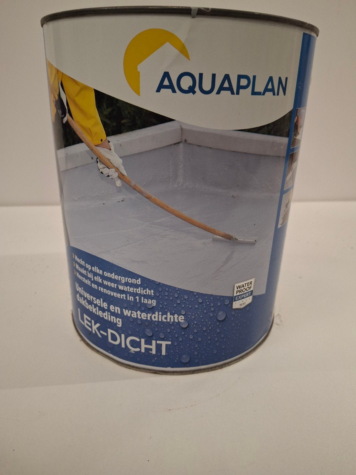 Aquaplan Lek-Dicht Universele Waterdichte Dakbedekking 4L, Info@aquaplan.com, IKO NV - Divisie Aquaplan, Nieuw, Ophalen of Verzenden