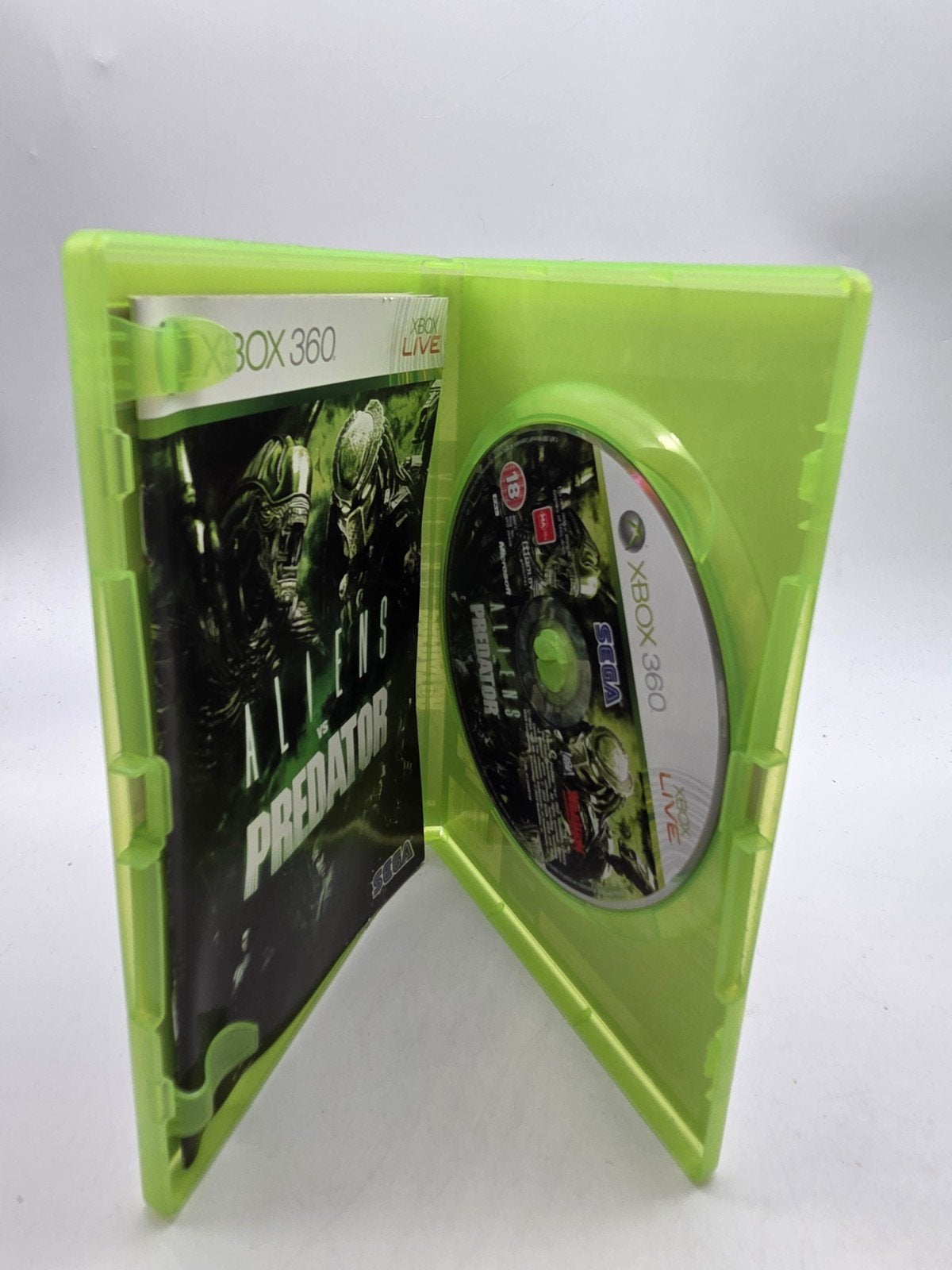 Aliens vs Predator Xbox 360 - Actie/Shooter Game, Spelcomputers en Games, Online, Gebruikt, Vanaf 18 jaar, Shooter