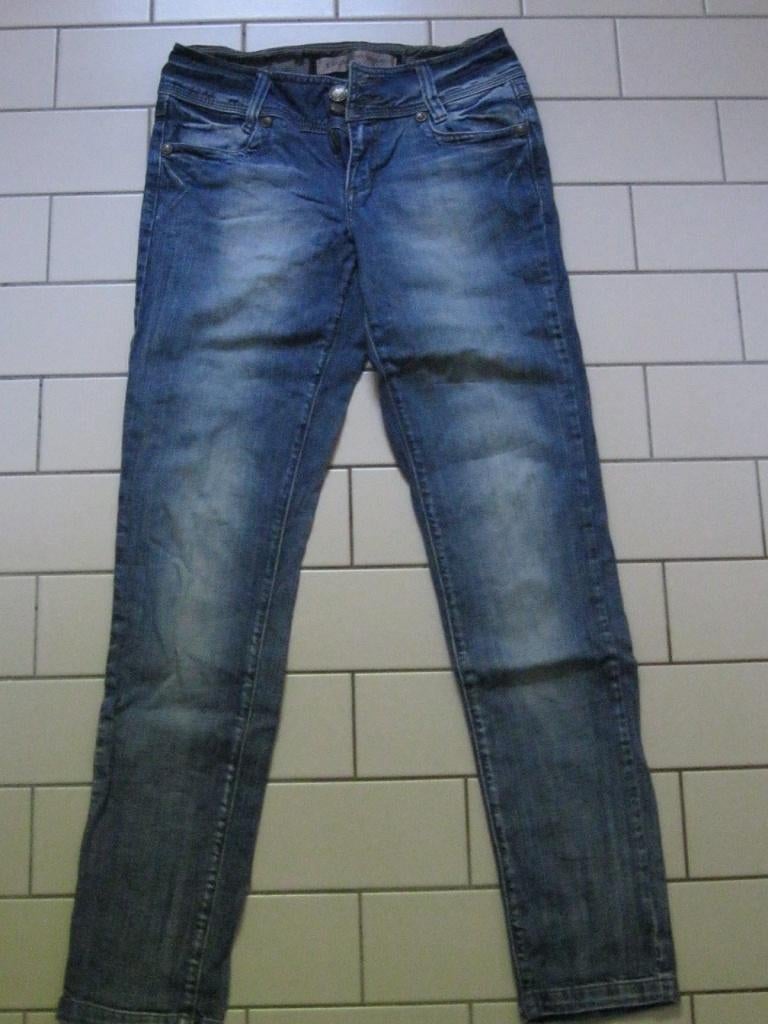maat S, (36) 1 blauwe Steps Everyday jeans, spijkerbroek, Blauw, Ophalen of Verzenden, Steps, W28 - W29 (confectie 36)