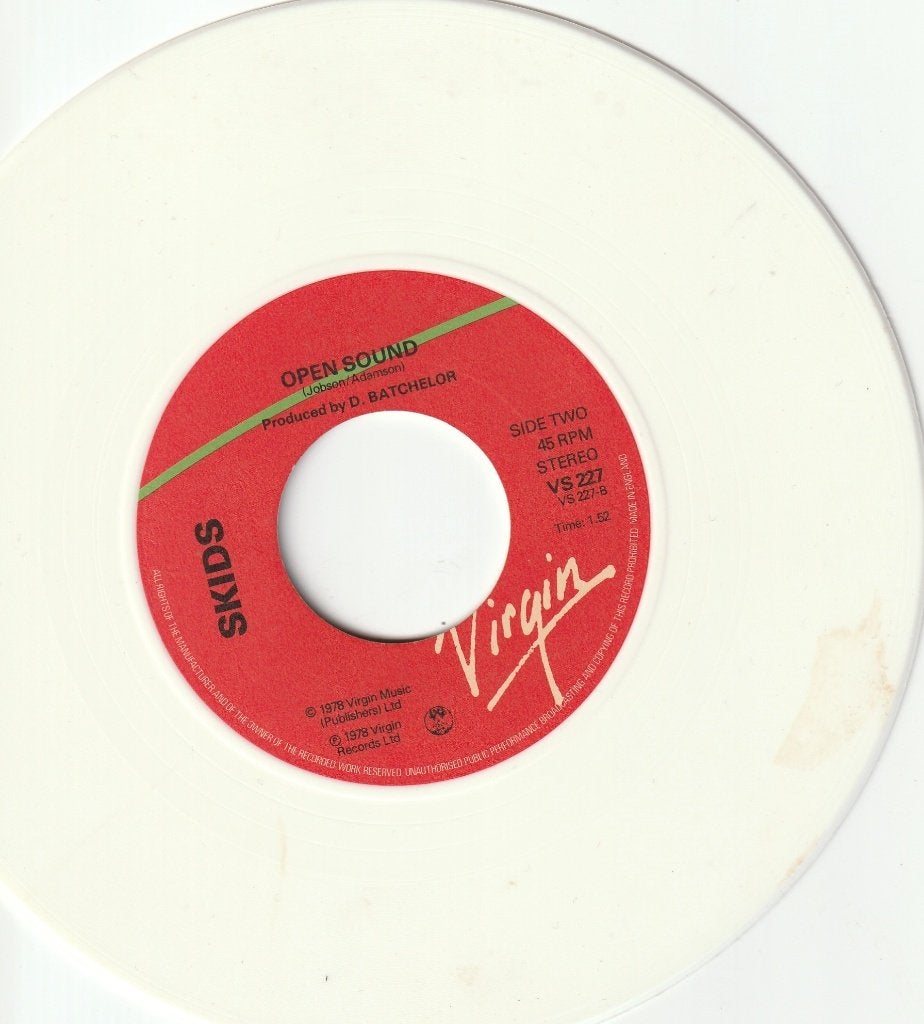 Skids - Sweet Suburbia & Open Sound - Punk 1978 white vinyl, Ophalen, Gebruikt, Rock en Metal