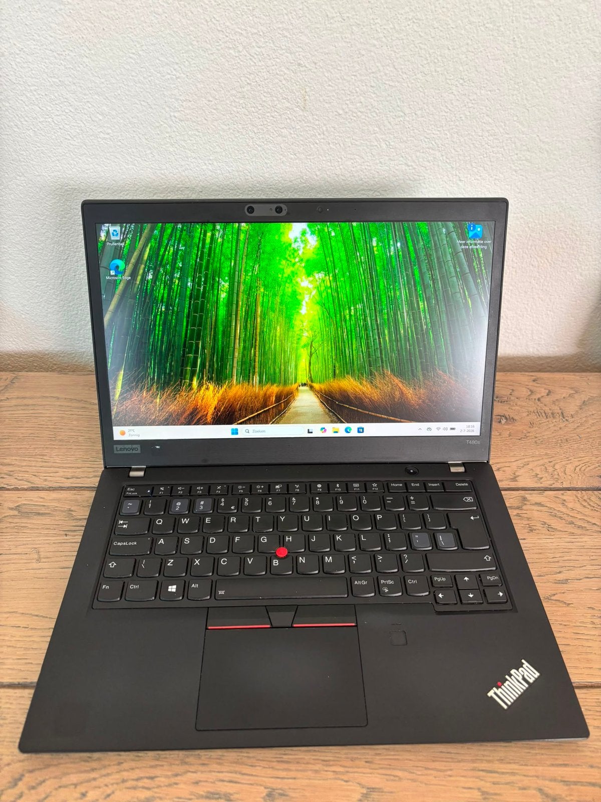 Lenovo ThinkPad T480s | Core i7-8650U | 16GB RAM | 512GB SSD, Computers en Software, Windows Laptops, 2 tot 3 Ghz, Qwerty, UK