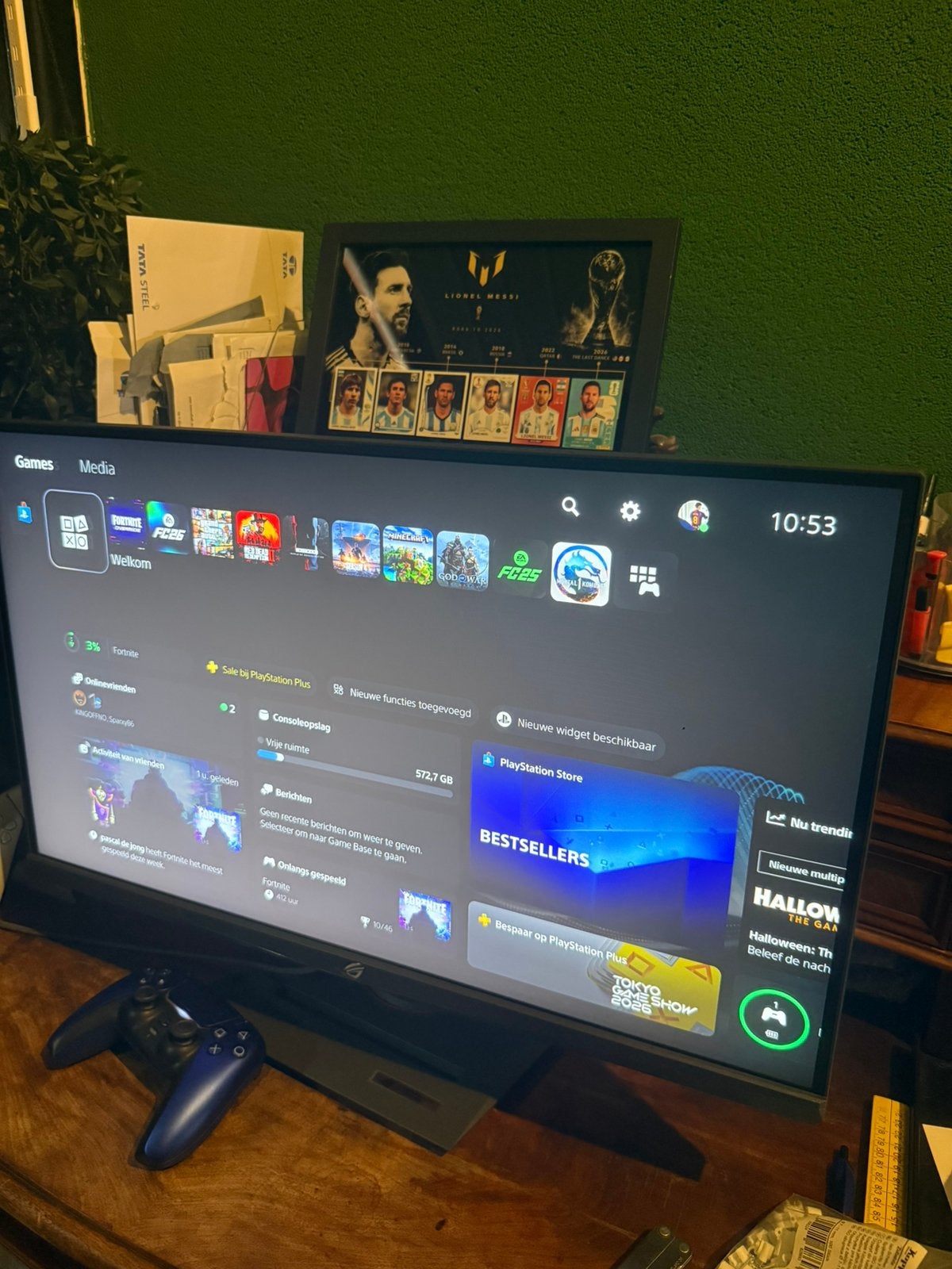 ASUS ROG Strix XG27ACS – 27” QHD 180Hz Gaming Monitor, Computers en Software, HDMI, IPS, In hoogte verstelbaar, Full HD