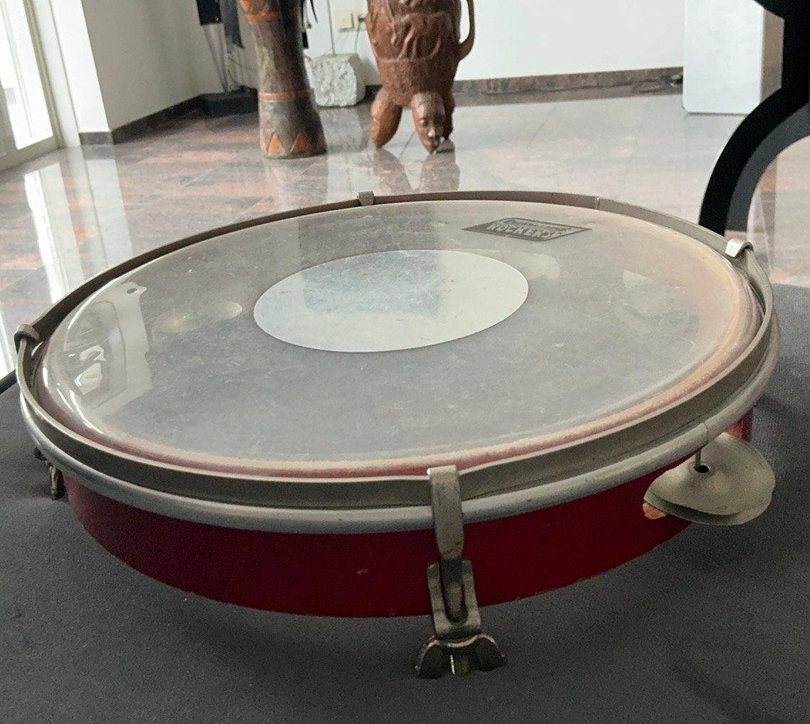 Ludwig Rockers tamboerijn en afrikaanse djembee, Ophalen of Verzenden, Zo goed als nieuw