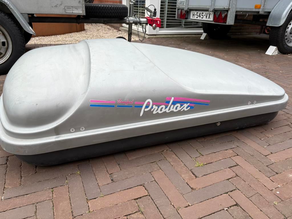 Hapro Probox dakkoffer, Ophalen, Gebruikt
