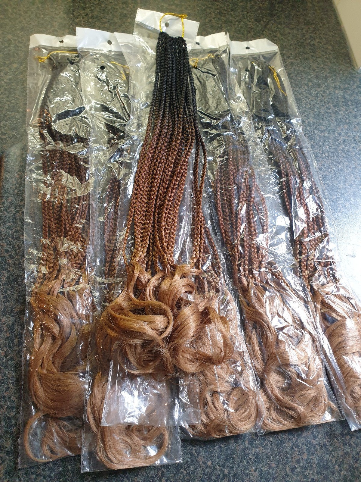 Box Braids Crochet hair Extensions, Ophalen of Verzenden, Nieuw, Pruik of Haarverlenging